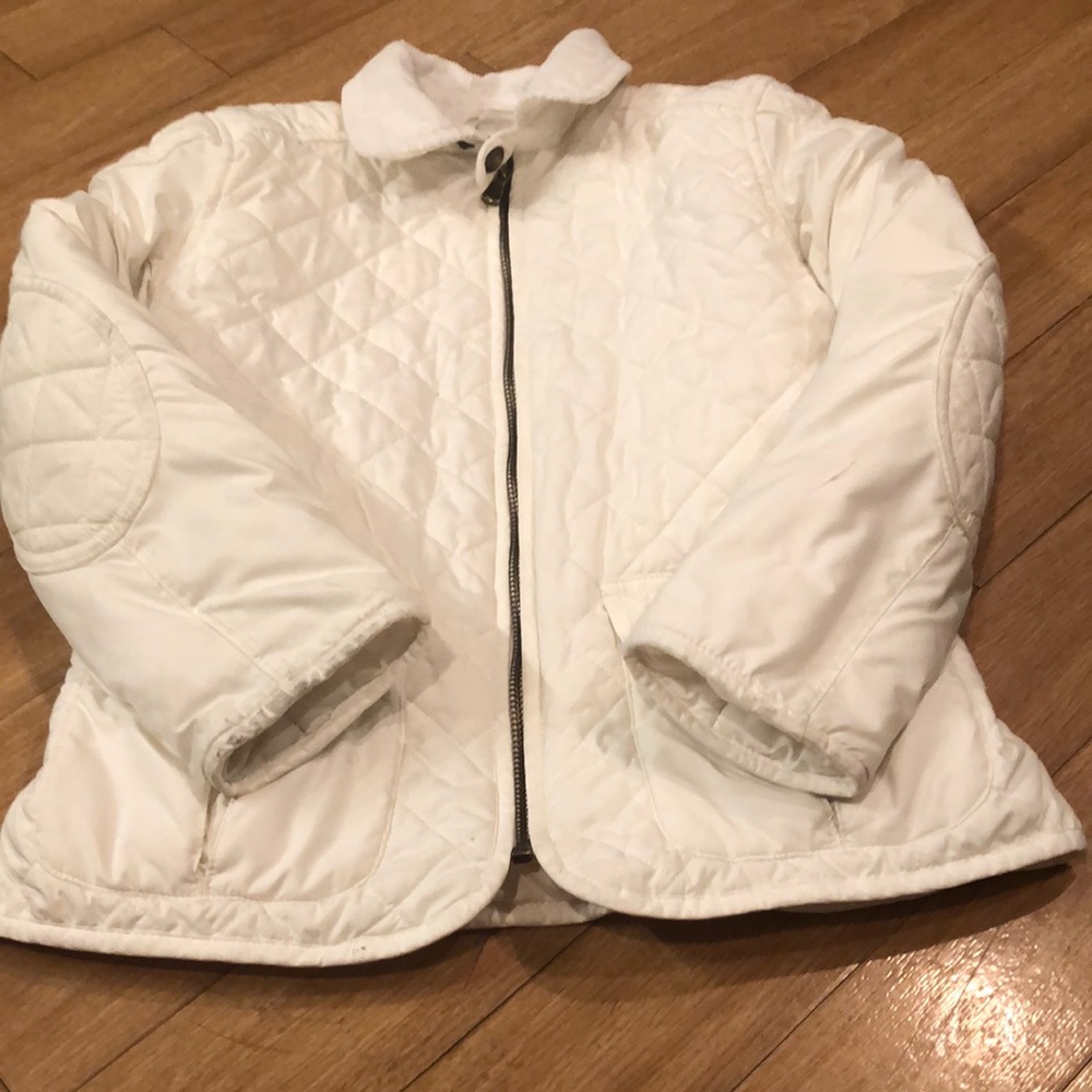 Super cute white Ralph Lauren jacket size small/ 7
